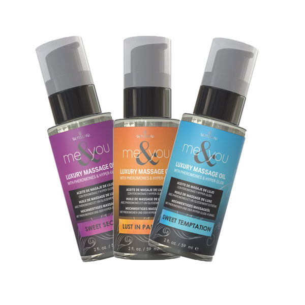 Aceite de Masaje Me & You - Con Feromonas - 59 ml - sensuva - Sex shop dominame.cl