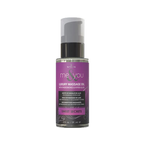 Aceite de Masaje Me & You - Con Feromonas - 59 ml - sensuva - Sex shop dominame.cl