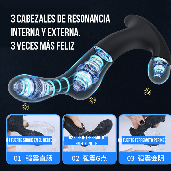 Vibrador Prostático Pro-3X - SexShop - Vibrador - Estimulación - Placer - Juguetes Eróticos - Hot - Erótico