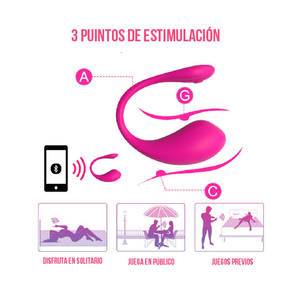 Huevo Vibrador Galah - sex shop - tienda de juguetes para adultos