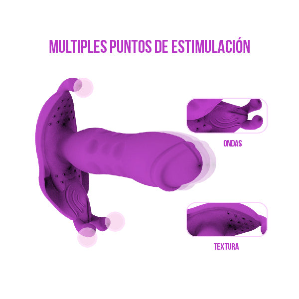 Vibrador Dual con Movimiento G Vibe - sex shop - tienda de juguetes para adultos