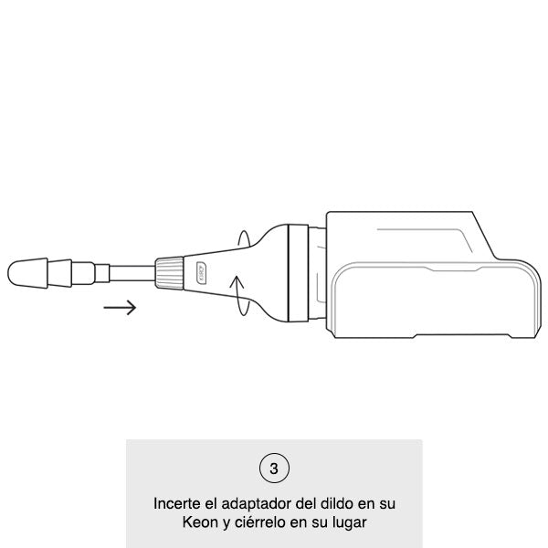 Adaptador de Dildo Keon