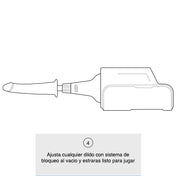 Adaptador de Dildo Keon - accesorio de juguetes sexuales - sexshop chile - sexshop mas variado - mejor sexshop de chile - envios discretos