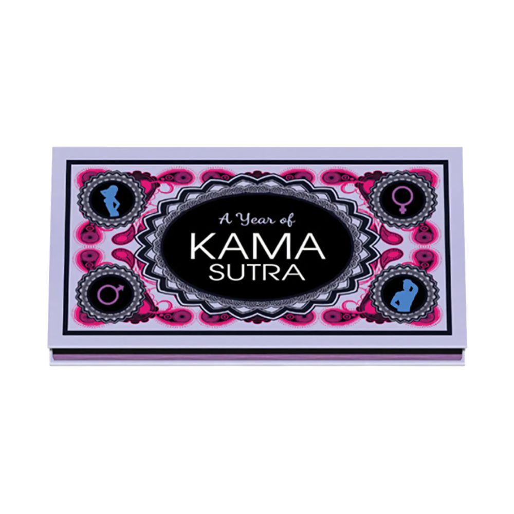 Agenda un año de Kamasutra de Kheper Games - Juegos Eroticos de Mesa - Material ludico para incentivar el placer y la chispa en pareja - sex shop