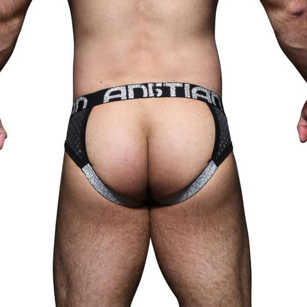 Silver Stars Frame Jockstrap de Andrew Christian en Dominame.cl