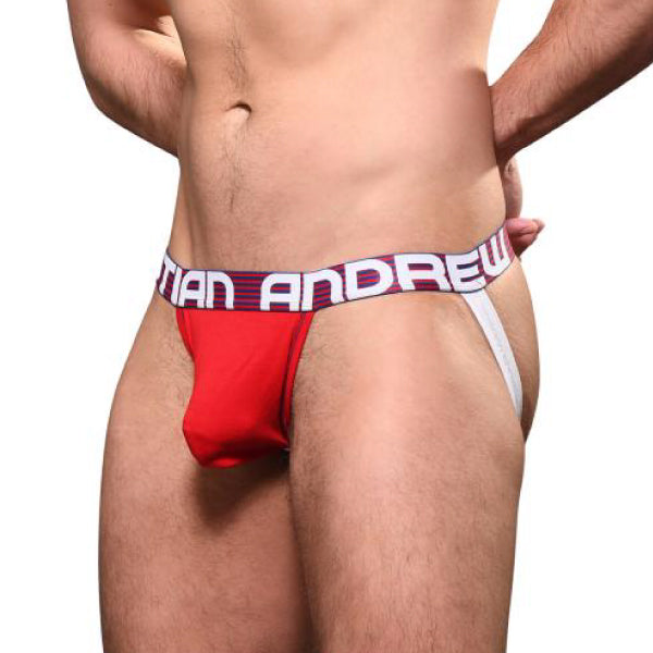 Hang-Free Jock Red ALMOST NAKED® - Andrew Christian - Ropa interior y más en Dominame.cl