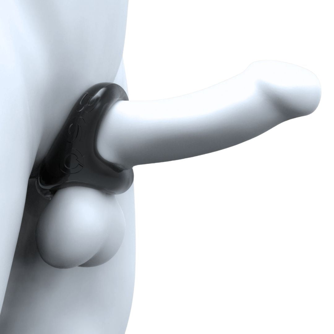Anillo Dual Para Pene y Testículos 360 Cockring + Ballstretcher de Oxballs - Sexshop Dominame.cl