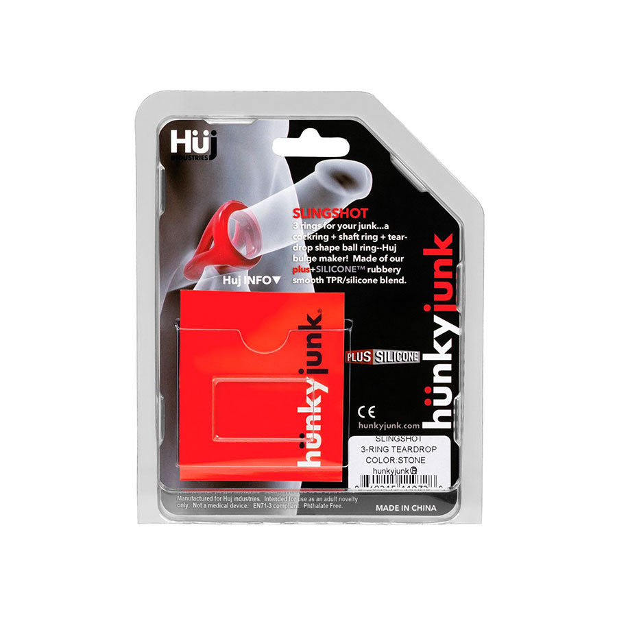 Anillo Dual Pene y Testículos SlingShot de Hünkyjunk - Oxballs - Sexshop