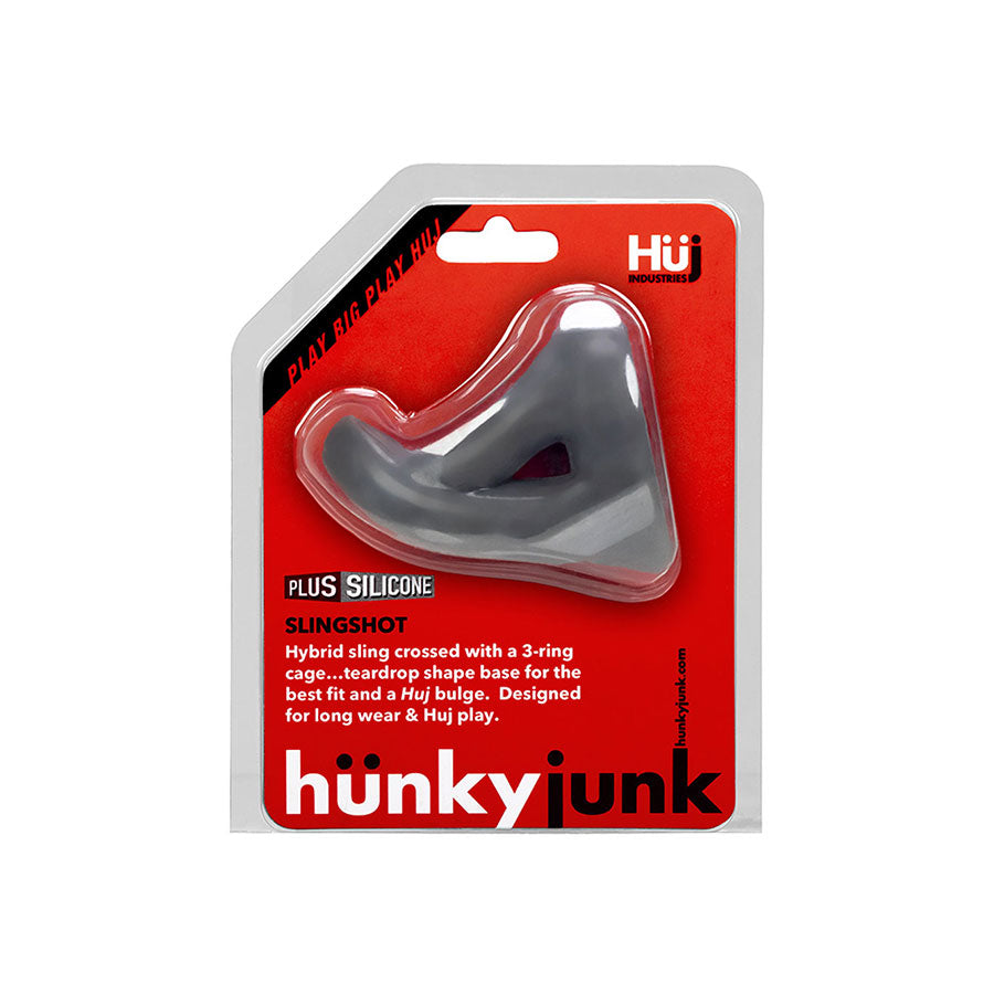 Anillo Dual Pene y Testículos SlingShot de Hünkyjunk - Oxballs - Sexshop