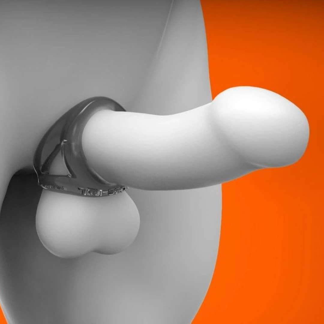 Anillo Dual Pene y Testículos Tri Sport - Oxballs - Sexshop online erotica