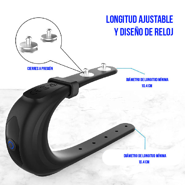 Anillo ajustable vibeloop - anillo vibrador - anillo para pene - anillo sexual - juguetes eroticos - juguetes sexuales- sexshop chile - vibrador con control