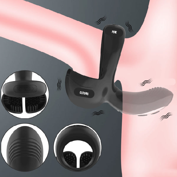 Anillo canguro de bolas - anillo para pene - vibrador de perineo - vibrador de testiculos - juguetes sexuales - juguetes ertoricos - sexshop chile -envios discretos