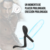 Anillo duolove - anillo vibrador - anillo para pene - anillo sexual - juguetes eroticos - juguetes sexuales- sexshop chile - vibrador con control