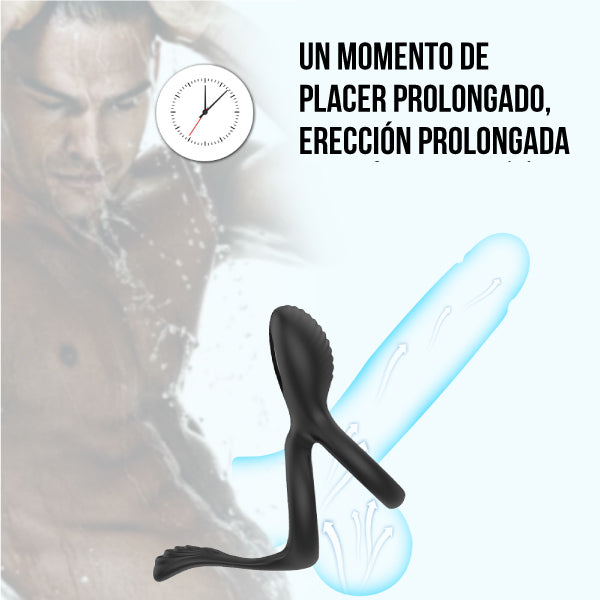 Anillo duolove - anillo vibrador - anillo para pene - anillo sexual - juguetes eroticos - juguetes sexuales- sexshop chile - vibrador con control