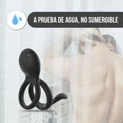 Anillo duolove - anillo vibrador - anillo para pene - anillo sexual - juguetes eroticos - juguetes sexuales- sexshop chile - vibrador con control