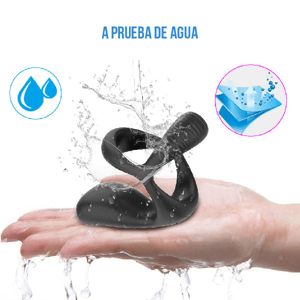 Anillo ExtremePulse – Mas Grueso y Vibrante - vibrador - movimiento - app - aplicación - control - juguetes eróticos - placer - adultos - parejas