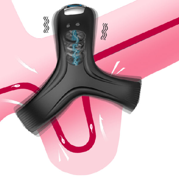 Anillo megabuzz - anillo vibrador - anillo para pene - anillo sexual - juguetes eroticos - juguetes sexuales- sexshop chile - vibrador con control