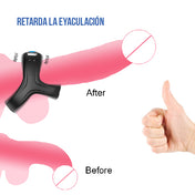 Anillo megabuzz - anillo vibrador - anillo para pene - anillo sexual - juguetes eroticos - juguetes sexuales- sexshop chile - vibrador con control