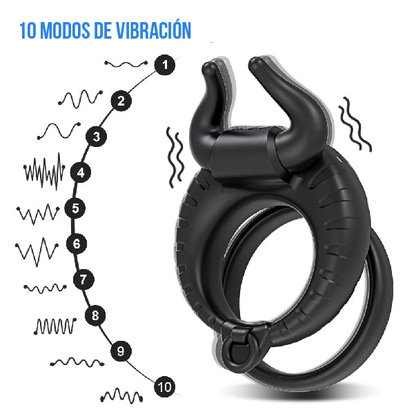 Anillo torobliss - anillo vibrador - anillo para pene - anillo sexual - juguetes eroticos - juguetes sexuales- sexshop chile - vibrador con control