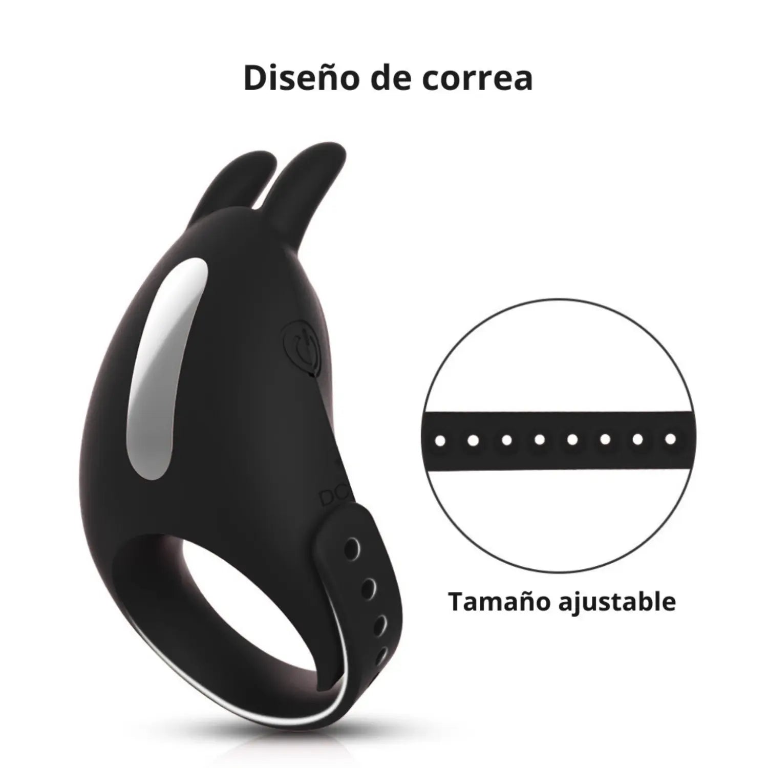 Anillo vibrador sky - dominame - anillo de vibraciones - anillo para pene - anillo sexual - anillo vibrador potente - juguete para parejas - mejorar ereccion con vibrador - vibrador -  sex shop dominame.cl