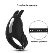 Anillo vibrador sky - dominame - anillo de vibraciones - anillo para pene - anillo sexual - anillo vibrador potente - juguete para parejas - mejorar ereccion con vibrador - vibrador -  sex shop dominame.cl
