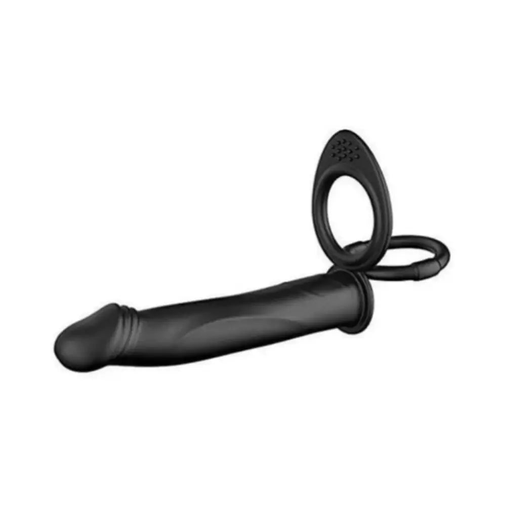 anillo vibrante - doble penetración - doble anillo - penetración anal - penetración vaginal - penetración simultanea - placer en pareja - juguete de parejas - bala vibradora - anillo a pilas - pila AAA - sexshop - dominame