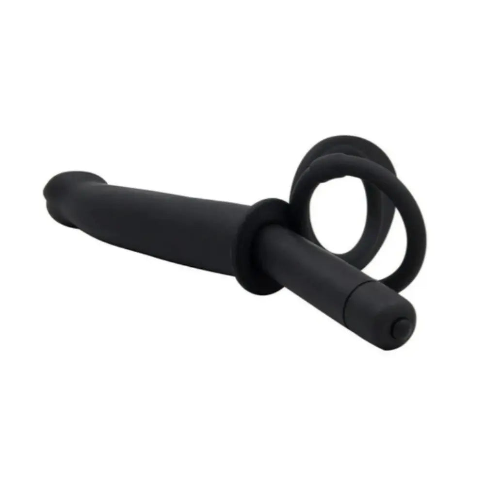 anillo vibrante - doble penetración - doble anillo - penetración anal - penetración vaginal - penetración simultanea - placer en pareja - juguete de parejas - bala vibradora - anillo a pilas - pila AAA - sexshop - dominame - anillo para el pene - punto g - clítoris - mejor erección 