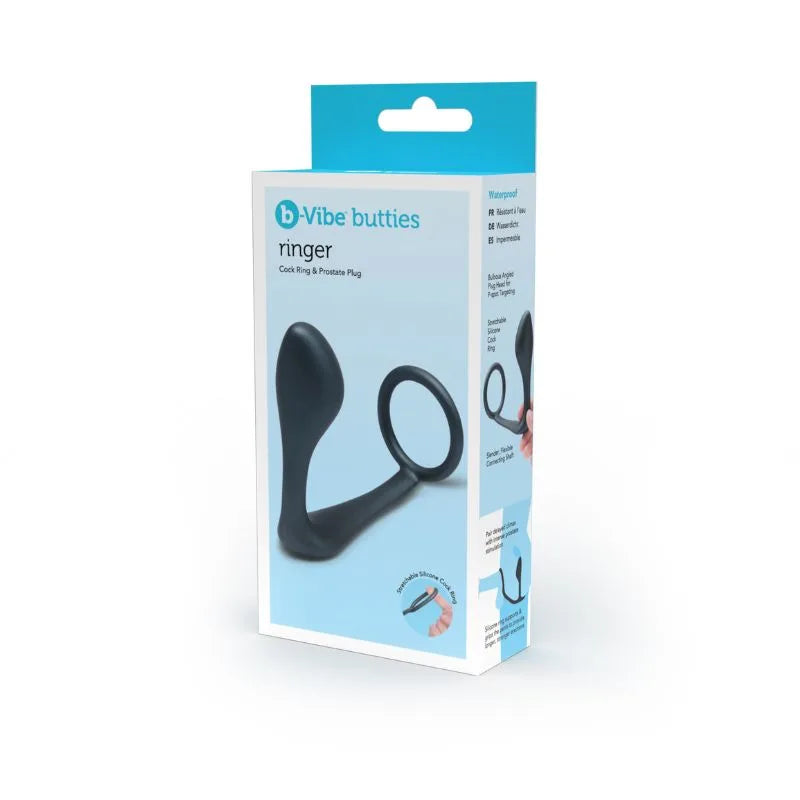 Anillo - plug - prostatico - Butties - bvibe- BV080 - sexshop - dominame