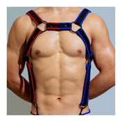 Arnés de neopreno - Neo Chest - bdsmaster - arnes fetichista - accesorio sexy - arnes sexi - broche metalico - arnes ajustable - bdsm - dominacion - sumicion - sexshop - dominame - tienda erotica - sexi shop - tienda erotica - lenceria erotica