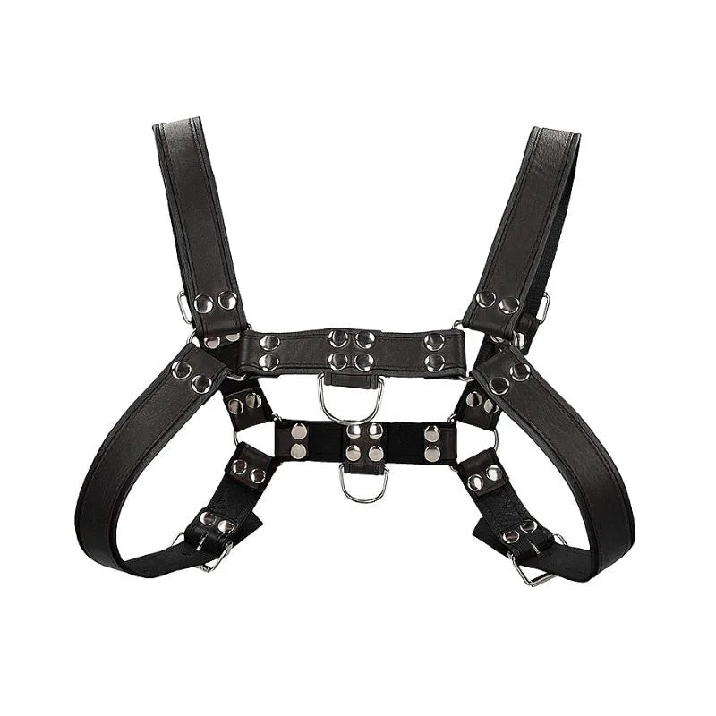 Arnes de pecho bulldog - negro - de Ouch! - kynk - Bondage - Sexshop Dominame.cl - OU561BLK