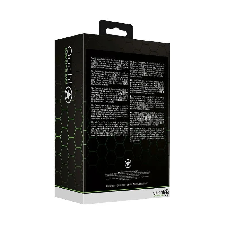 Arnes buckle glow in the dark de Ouch! - kynk - Bondage - Sexshop Dominame.cl - OU773GLOL