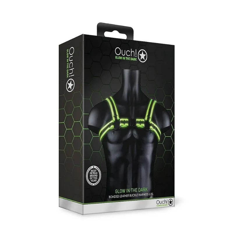 Arnes buckle glow in the dark de Ouch! - kynk - Bondage - Sexshop Dominame.cl - OU773GLOL