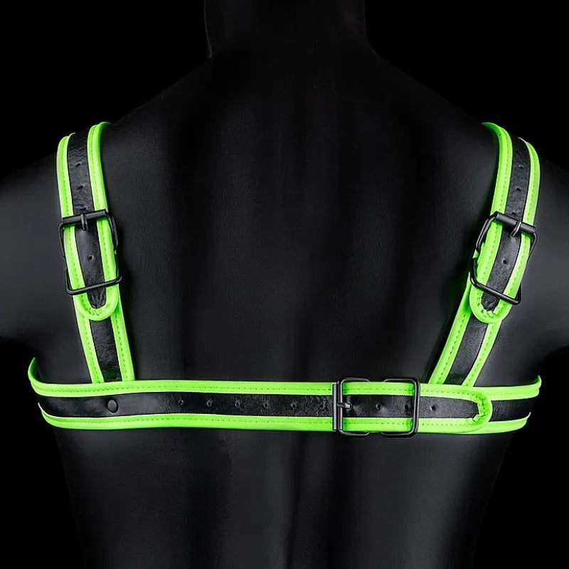Arnes bulldog glow in the dark de Ouch! - kynk - Bondage - Sexshop Dominame.cl - OU762GLOL
