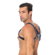 Arnes de pecho bulldog - azul- de Ouch! - kynk - Bondage - Sexshop Dominame.cl - OU561BLU