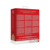 Arnes de pecho bulldog - rojo - de Ouch! - kynk - Bondage - Sexshop Dominame.cl - OU561RED