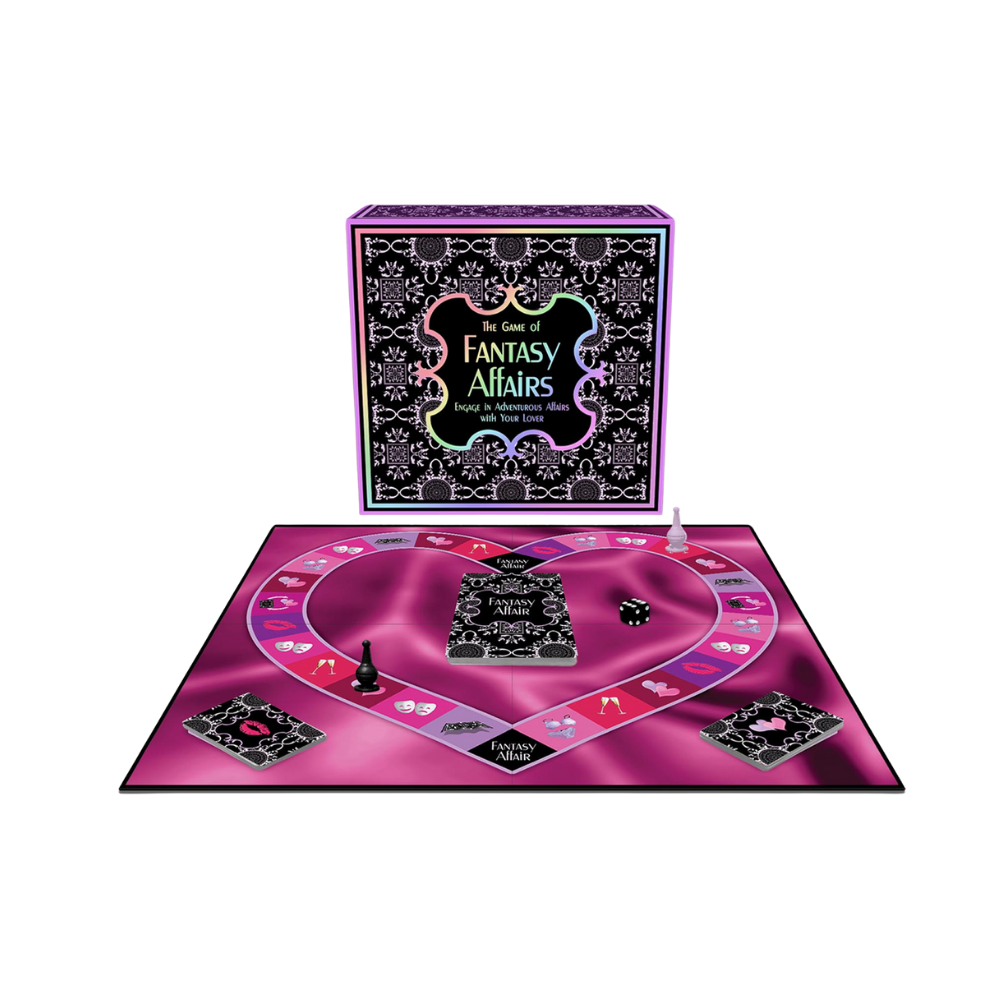 Asuntos de fantasía - juego de mesa erotica - juego sexual - juego de fantasias -fantasias eroticas - fantasias sexuales - tablero sexual - juego de parejas - preguntas intimas - preguntas eroticas - sexshop - dominame 