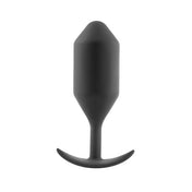 B-Vibe Snug Plug 5 - Black - Dilatador anal con peso - estimulador anal - sex shop dominame.cl - BV-013