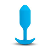 B-Vibe Vibrador snug plug large blue - estimulador anal vibrante - Sexshop dominame.cl - BV-035