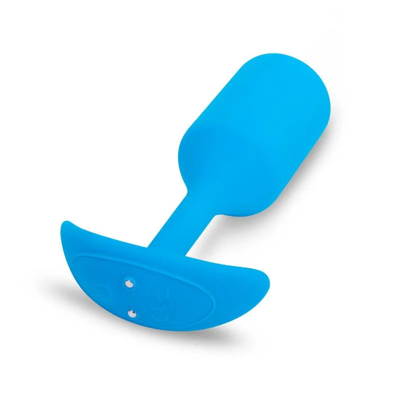 B-Vibe Vibrador snug plug large blue - estimulador anal vibrante - Sexshop dominame.cl - BV-035