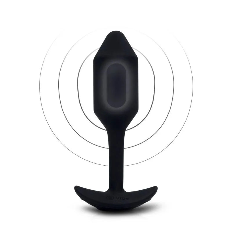 B-Vibe Vibrador snug plug medium - estimulador anal vibrante - sexy shop dominame.cl - BV-014