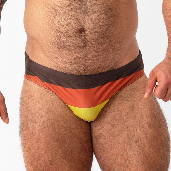 BAÑADOR BEAR FLAG - bañador masculino - traje de baño hombre - sunga de baño