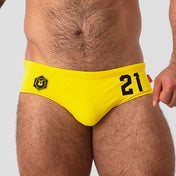 BAÑADOR DADDY 21 - AMARILLO - traje de baño - sunga de baño