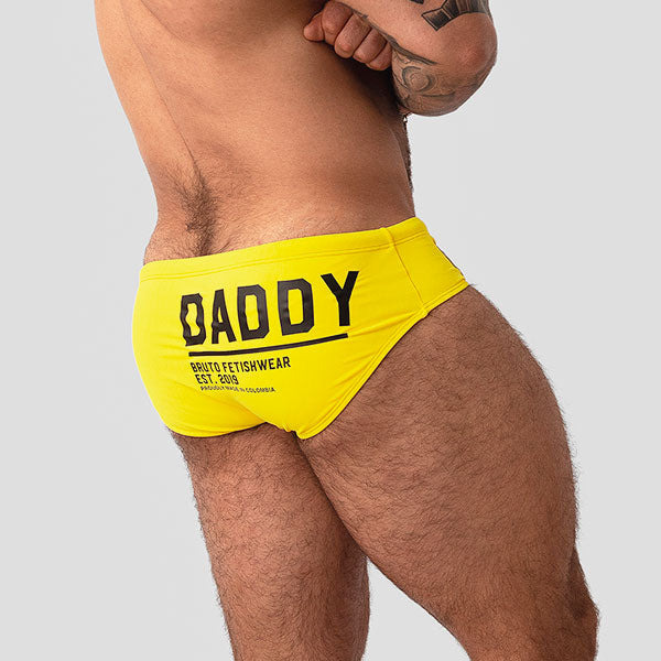 BAÑADOR DADDY 21 - AMARILLO - traje de baño - sunga de baño
