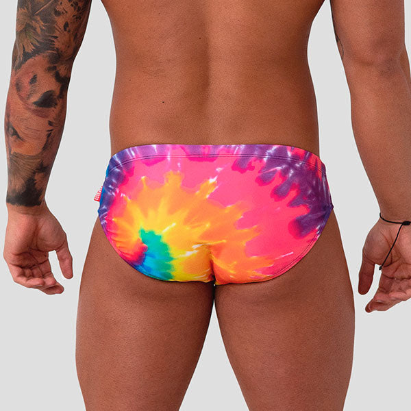 BAÑADOR ESTEVEZ TIE DYE - traje de baño - sunga de baño - calzoncillo para bañador