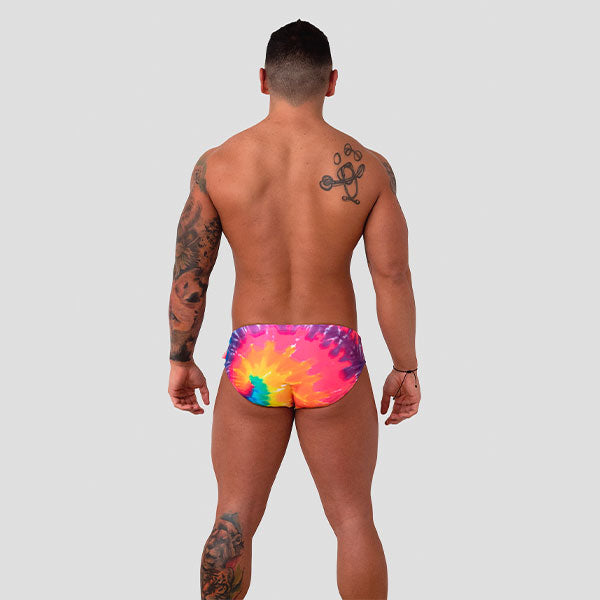 BAÑADOR ESTEVEZ TIE DYE - traje de baño - sunga de baño - calzoncillo para bañador