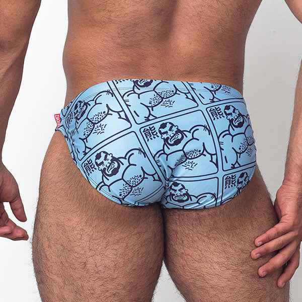 BAÑADOR KUMA BEAR - traje de baño - sunga de baño - calzoncillo para bañador