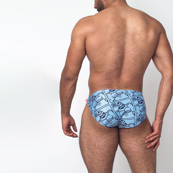 BAÑADOR KUMA BEAR - traje de baño - sunga de baño - calzoncillo para bañador