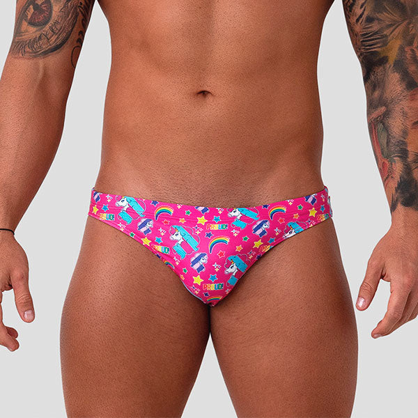 BAÑADOR UNICORNIOS - traje de baño - sunga de baño - calzoncillo para bañador