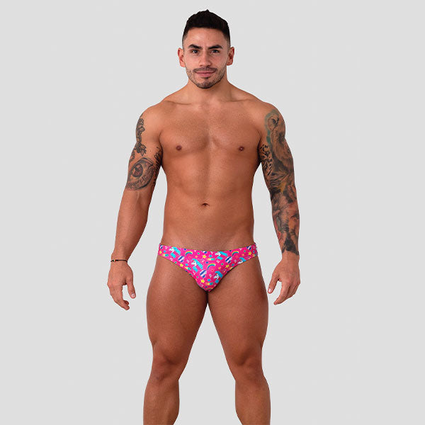 BAÑADOR UNICORNIOS - traje de baño - sunga de baño - calzoncillo para bañador