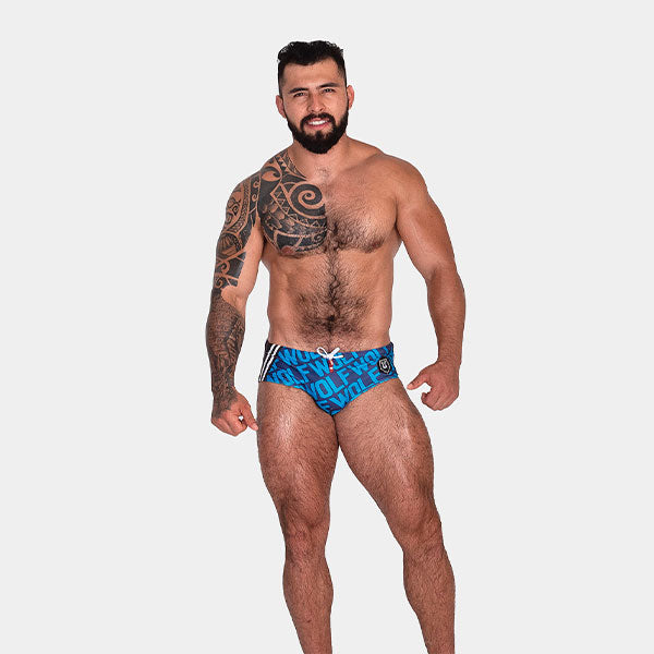 BAÑADOR WOLF 19 - traje de baño - sunga de baño - calzoncillo para bañador
